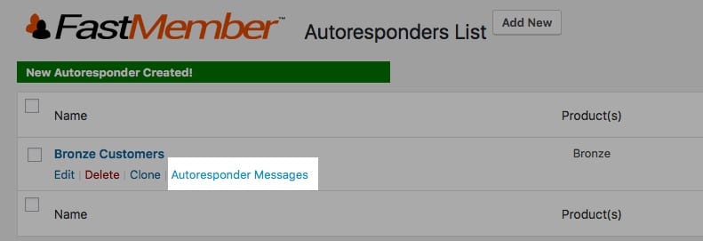 Fast Member Click Autoresponder Messages