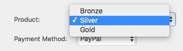 Fast Member Payment Button Generator Select Product