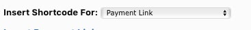 Fast Member Payment Links Shortcode Link
