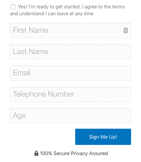 Signup Extra Fields