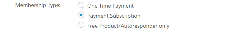 payment subscription